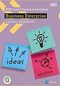 BTEC Level 2 Certificate in Business Enterprise Learner Handbook with ActiveBook (Package)