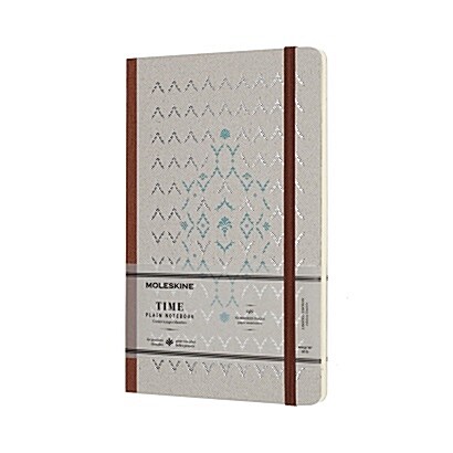 Moleskine Limited Collection Time Notebook, Large, Plain, Brown, Hard Cover (5 X 8.25) (Other)