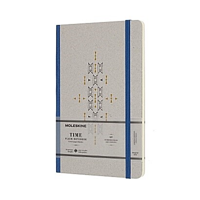 Moleskine Limited Collection Time Notebook, Large, Plain, Blue, Hard Cover (5 X 8.25) (Other)