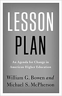 Lesson Plan: An Agenda for Change in American Higher Education (Paperback)