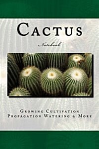 Cactus: 150 Page Lined Notebook (Paperback)