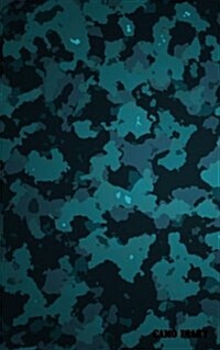 Camo Diary: Midnight Blue Camouflage, 180 Pages (Paperback)