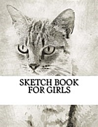 Sketch Book for Girls: Blank Unlined Journal (Paperback)