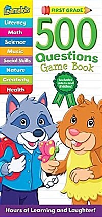 The Learnalots 500 Questions Game Book: First Grade (Paperback)