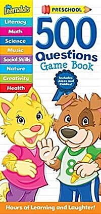 The Learnalots 500 Questions Game Book: Preschool (Paperback)