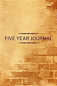 Five Year Journal: 5 Years of Memories, Blank Date No Month (Paperback)