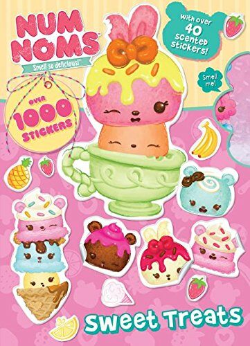Num Noms Sweet Treats: Over 1000 Stickers, with Over 40 Scented Stickers! (Paperback)