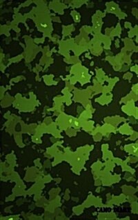 Camo Diary: Midnight Green Camouflage, 180 Pages (Paperback)