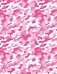 Camo Notebook: Bubblegum Taffy Camouflage, 144 Pages (Paperback)