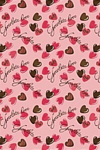 Sketchbook: Chocolate Love (Pink) 6x9 - Blank Journal with No Lines - Journal Notebook with Unlined Pages for Drawing and Writing (Paperback)