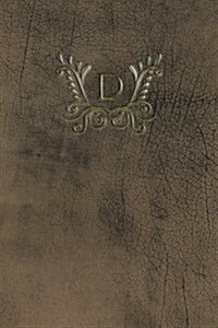 Monogram d Blank Book (Paperback)
