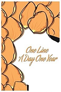 One Line a Day One Year: 5 Years of Memories, Blank Date No Month (Paperback)