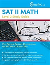 SAT II Math Level 2 Study Guide: Test Prep and Practice Questions for the SAT Math 2 Subject Test (Paperback)