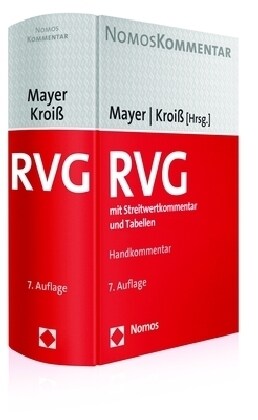 Rechtsanwaltsvergutungsgesetz: Mit Streitwertkommentar Und Tabellen (Hardcover, 7)