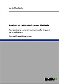 Analysis of Lattice-Boltzmann Methods: Asymptotic and numeric investigation of a singularly perturbed system (Paperback)