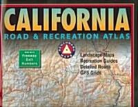 California Road & Recreation Atlas (Paperback, 3)