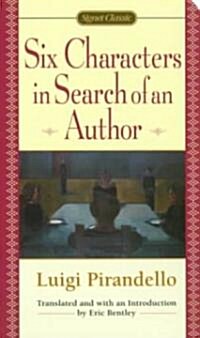 Six Characters in Search of an Author (Mass Market Paperback)