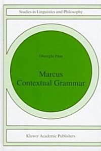 Marcus Contextual Grammars (Hardcover, 1997)