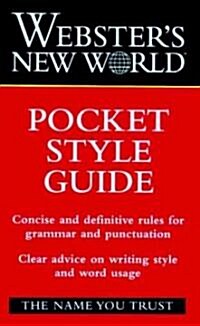 Websters New World Pocket Style Guide (Paperback, 28)