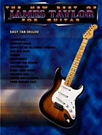 New Best of James Taylor for Guitar (Paperback)