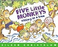 [중고] Five Little Monkeys Sitting in a Tree (Hardcover)