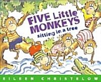 Five Little Monkeys Sitting in a Tree (Hardcover)