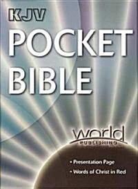 The World Pocket Bible/Kjv/Black (Paperback)