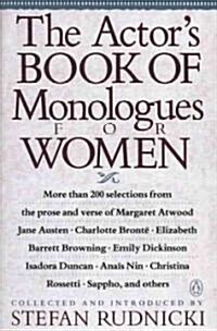 The Actors Book of Monologues for Women (Paperback)