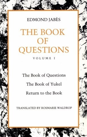 The Book of Questions: Book of Yukel, and Return to the Book (Paperback, Rev. Trans. fro)