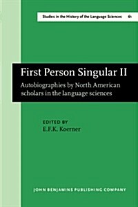 First Person Singular II (Hardcover)