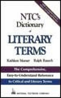 Ntcs Dictionary of Literary Terms (Paperback)