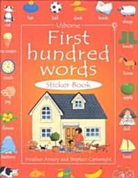First Hundred Words in English Sticker Book (Novelty)
