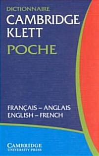 Dictionnaire Cambridge Klett Poche (Paperback, Bilingual)