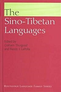 The Sino-Tibetan Languages (Hardcover)