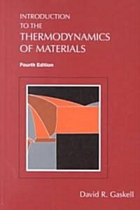 Introduction to the Thermodynamics of Materials (Hardcover, 4th)