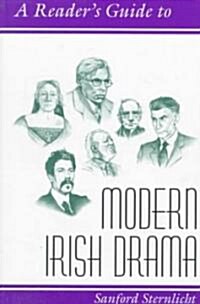 A Readers Guide to Modern Irish Drama (Paperback)