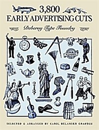 3,800 Early Advertising Cuts (Paperback, Revised)