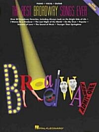 [중고] The Best Broadway Songs Ever (Paperback, 5, Revised)