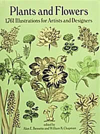 [중고] Plants and Flowers: 1761 Illustrations for Artists and Designers (Paperback)