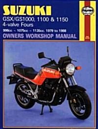 Suzuki GS/GSX1000, 1100 & 1150 4-valve Fours (79 - 88) Haynes Repair Manual (Paperback, 2 Revised edition)