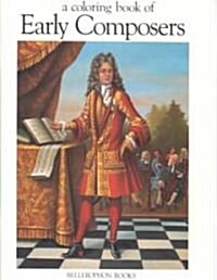 Color Bk of Early Composers (Paperback)
