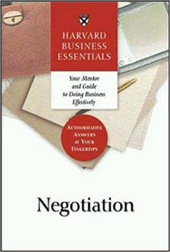 [중고] Negotiation (Harvard Business Essentials Series) (Paperback)