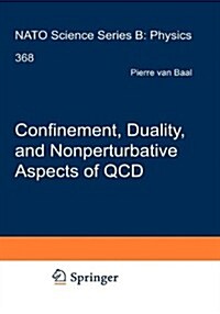 Confinement, Duality, and Nonperturbative Aspects of Qcd (Hardcover)