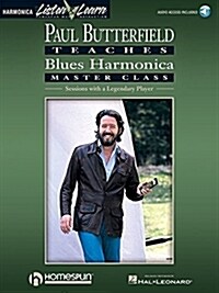 Paul Butterfield - Blues Harmonica Master Class Book/Online Audio [With CD] (Paperback)