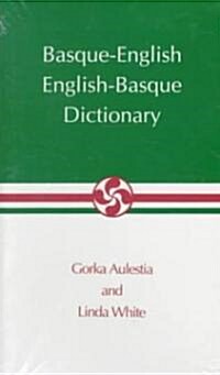Basque-English, English-Basque Dictionary (Paperback)