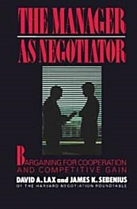 [중고] The Manager As Negotiator (Hardcover)