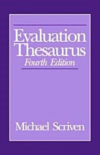 Evaluation Thesaurus (Paperback, 4)