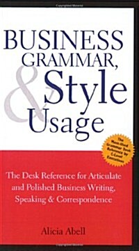Business Grammar, Style & Usage (Paperback)