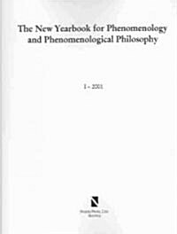 The New Yearbook for Phenomenology and Phenomenological Philosophy: Volume 1 (Paperback)