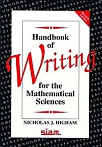 Handbook of Writing for the Mathematical Sciences (Paperback, 2, Revised)